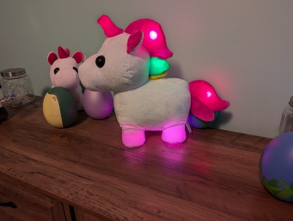 π πΆβ¨π Roblox **ADOPT ME** Plush Pets "Super Legendary Mega Unicorn π¦!!! π" π₯Ήππ₯Ήβ¨