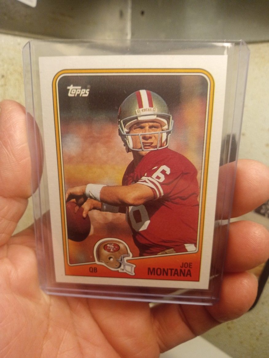 JOE MONTANA 1988 Card🔥