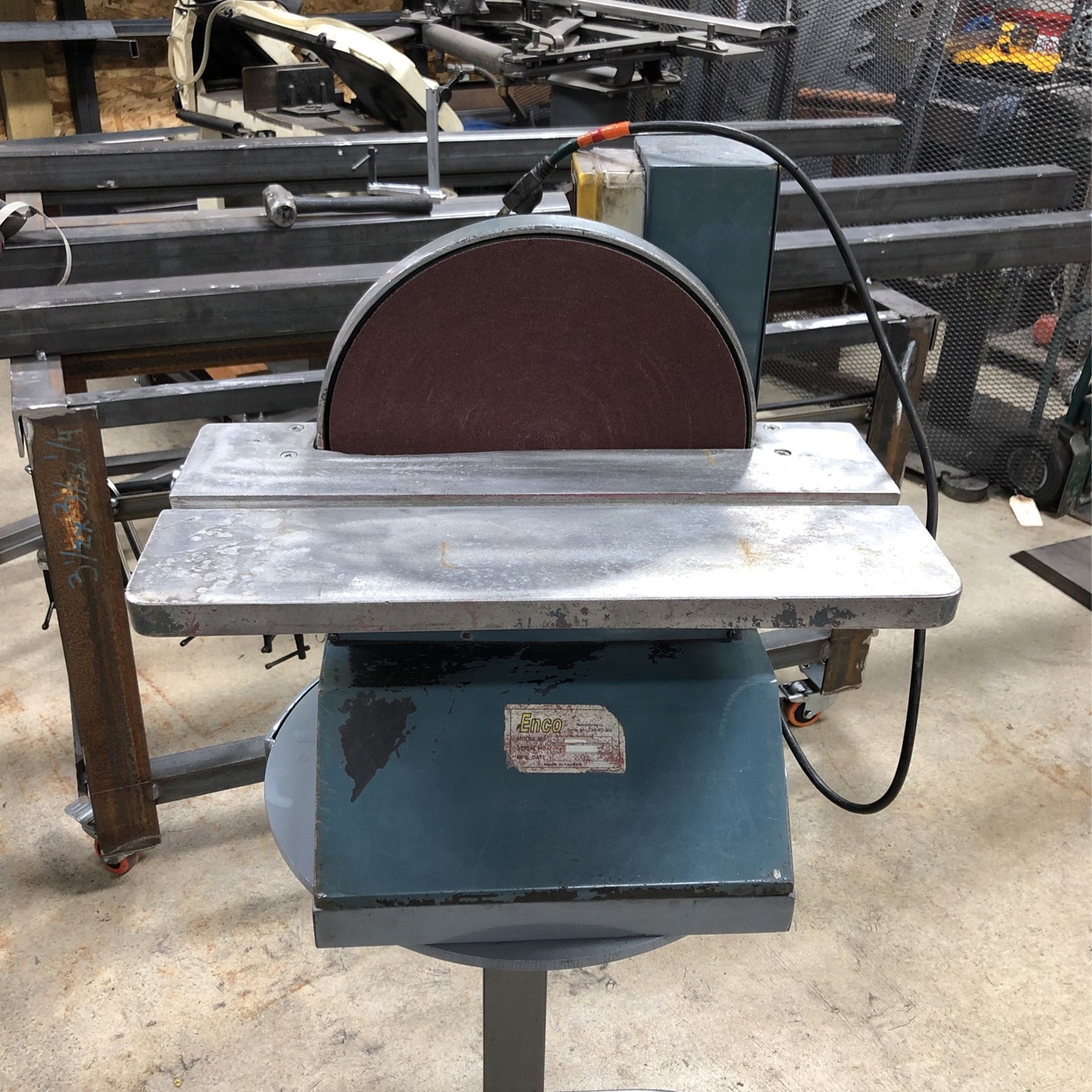 Enco Disc Sander 12 Inch
