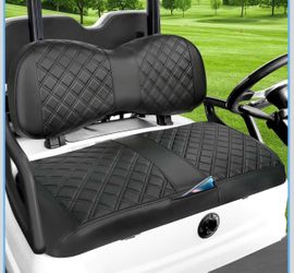 Golf car seat covers  green