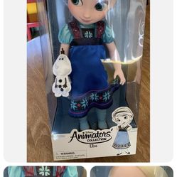 Disney Animator’s Collection Frozen Elsa 16” Doll