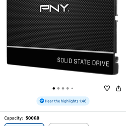 PNY cs900 500 ssf