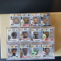 Star wars Bitty funko pops