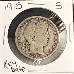 #523 Half dollar 1915 S Coin