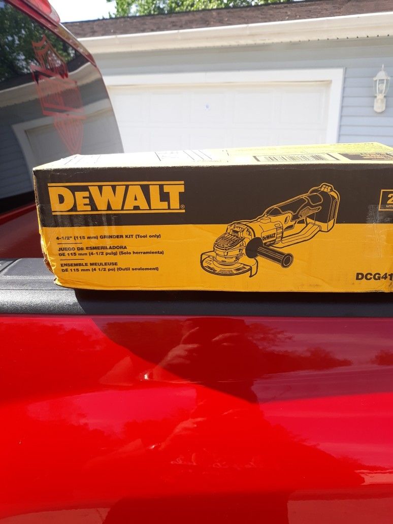 New Dewalt 20 Volt Grinder