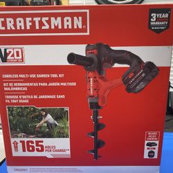 CORDLESS MULTI-USE GARDEN TOOL KIT