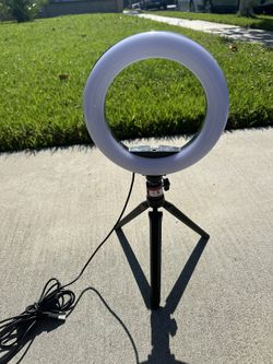 10-inch Portable Ring Light with Stand