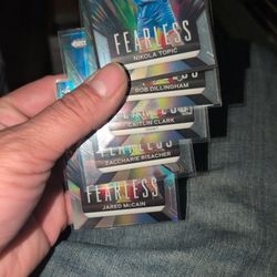 2024 NBA Panini Prizm Draft Picks Fearless Rookie Parallels 