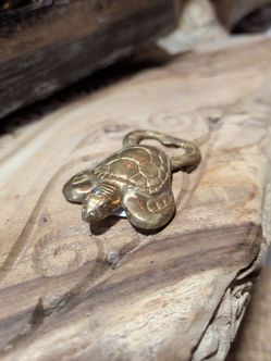 Brass Turtle bottle opener