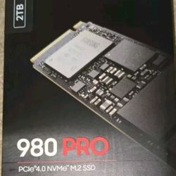 Samsung 980 Pro 2Tb NVME M. 2 SSD