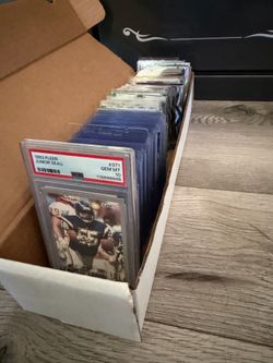 Football Card Collection Lot | PSA 10, Jaxson Dart, Caleb Williams, Cam Ward, Jeanty,  Rookie Parallels, Jumbo Mosaics | $380 OBO