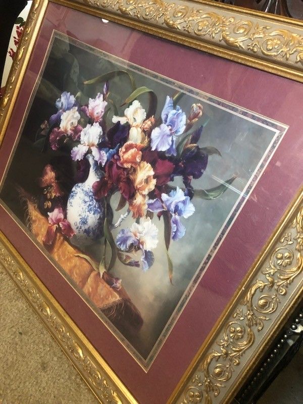 Painted Picture In Beautiful Frame