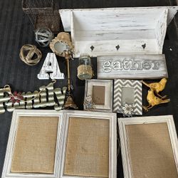 Hobby Lobby Decor Lot