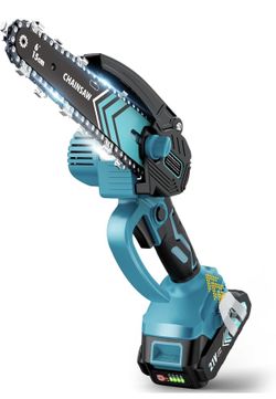 Mini Chainsaw, 6 Inch Electric Mini Chain Saw