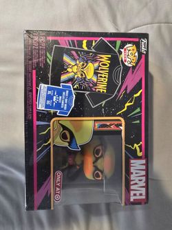 Funko Pop & Tee Wolverine Blacklight XL Target Exclusive