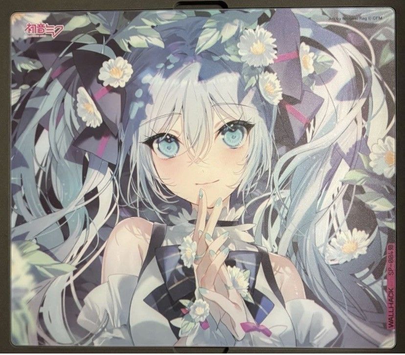 Wallhack SkyPAD SP-004 gaming mouse pad Hatsune Miku Glass Pad JAPAN Limited