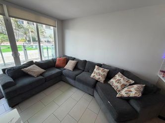Grey couch