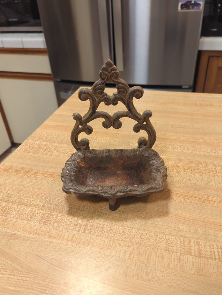 Soap Dish Cast Iron
