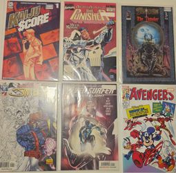 🔥 Marvel, Image & Indie Comic Book Lot – Punisher, Spawn, Avengers, Silver Surfer & More!