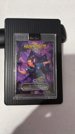 Wild Card Haunted Hits Pete Weber Bowler Card