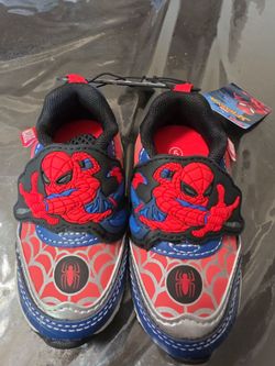 licensed Spiderman shoes