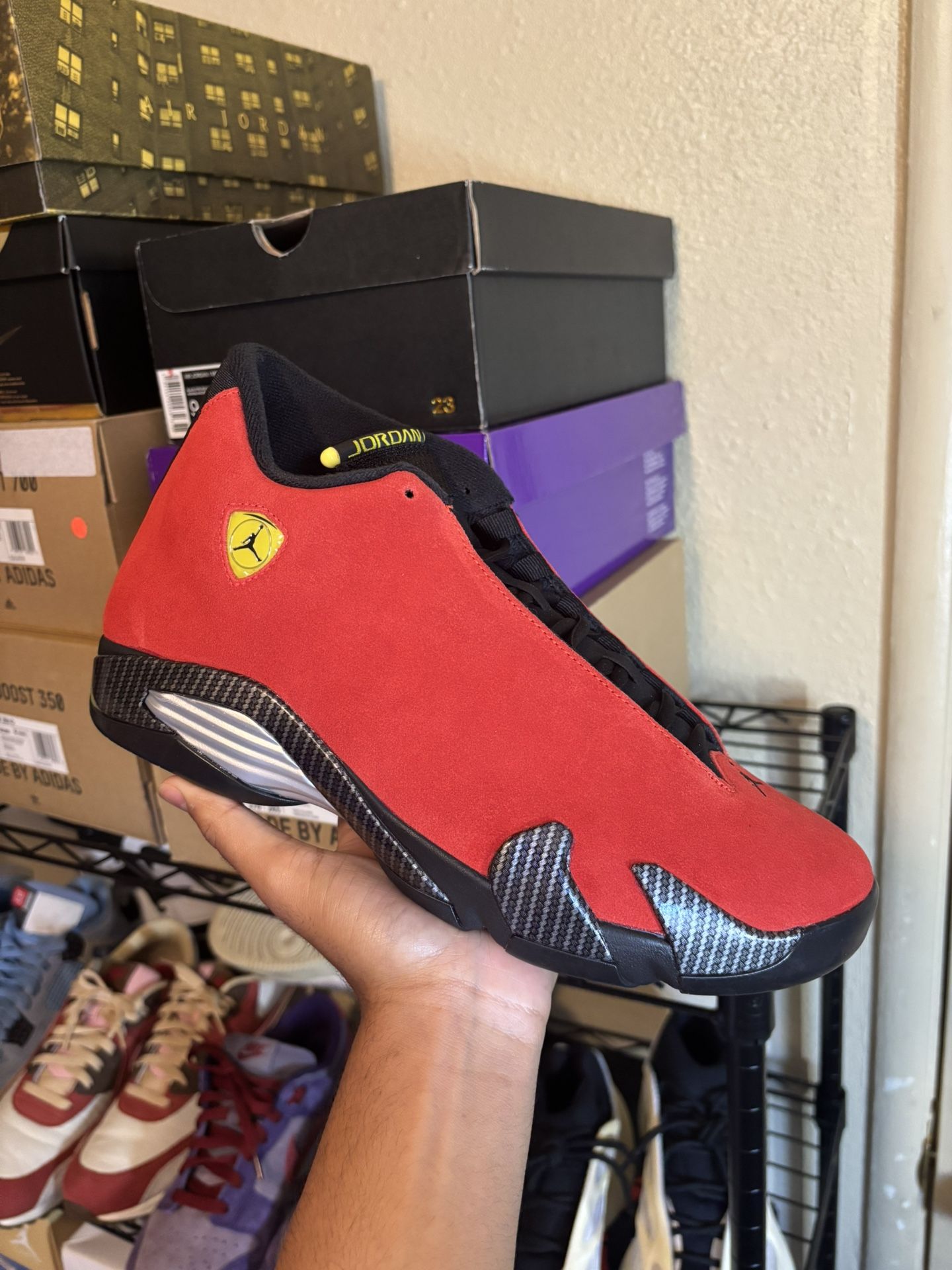 Jordan 14 Ferrari Multiple Sizes