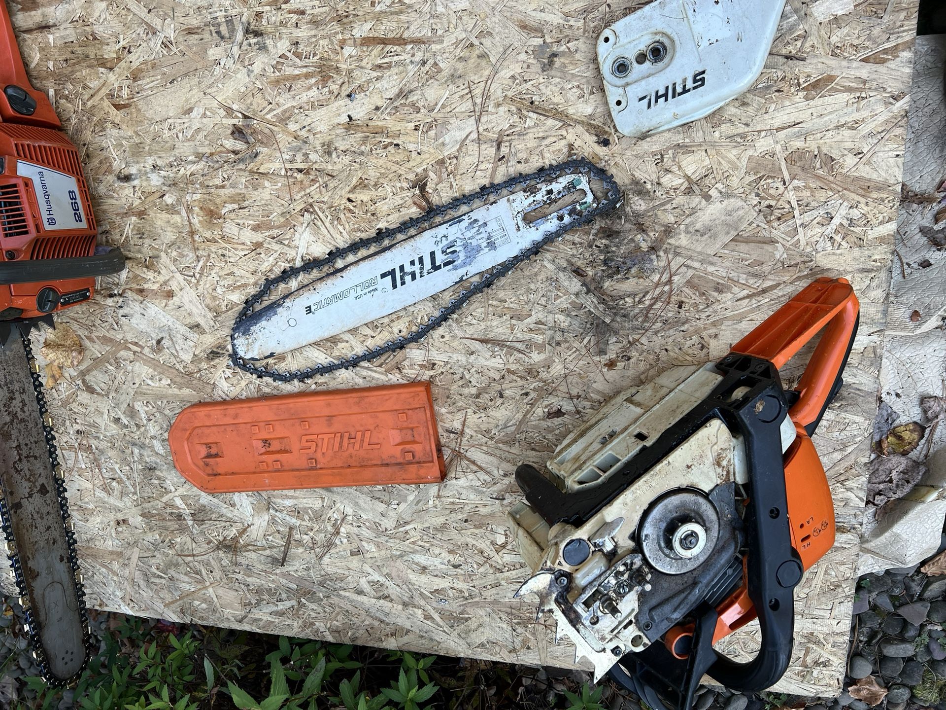 Stihl 290 Parts Machine