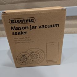 Electric Mason Jar Vacuum Sealer
