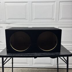 2 12" Subwoofer Box