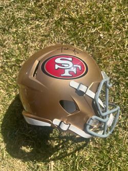 Frank Gore San Francisco 49ers Autographed Fanatics Authentic Riddell Speed Authentic Helmet