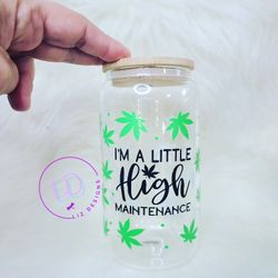Glass Cup 16oz