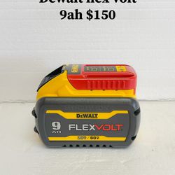 DEWALT FLEXVOLT 20-Volt/60-Volt MAX Lithium-Ion 9.0Ah Battery