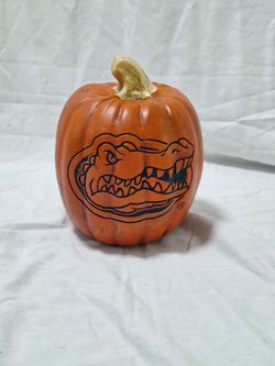 Florida Gators Fall Ceramic Pumpkin