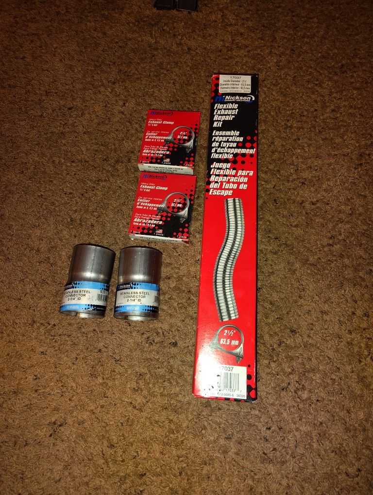 Flex Exhaust And Clamps