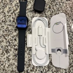 Brand New Apple Watch Series 10 GPS 42mm Jet Black With Black Band , Charger And Warranty  
