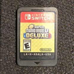 Nintendo Switch Game -- Super Mario U Deluxe