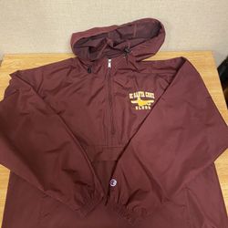 UC Santa Cruz Banana Slugs Jacket Champion Windbreaker Anorak Hooded