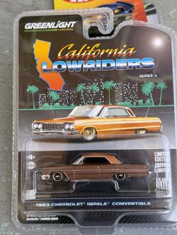 Greenlight California Low riders 1963 Chevrolet Impala Convertible Limited Edition