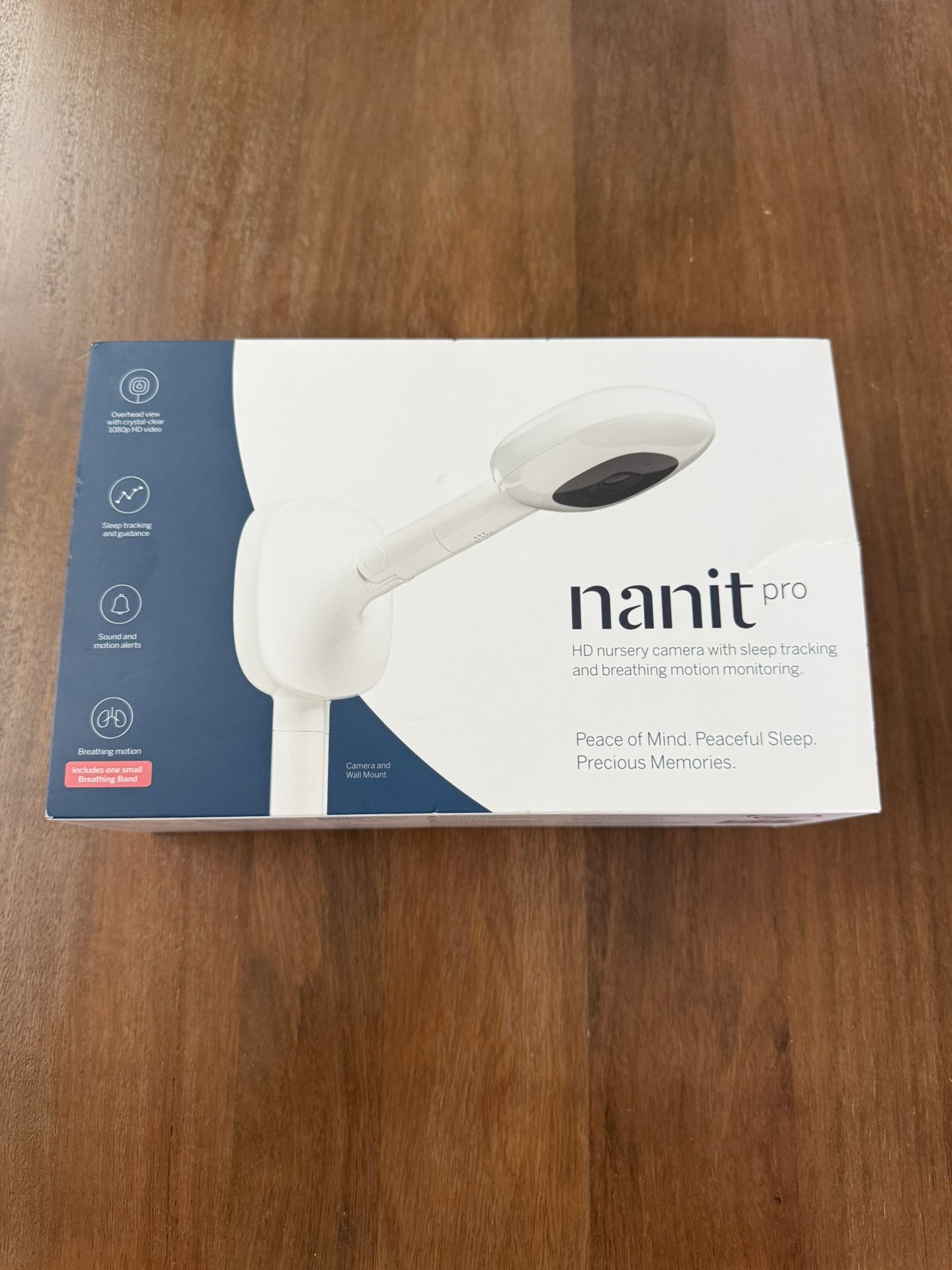 Nanit Pro Smart Baby Monitor & Wall Mount