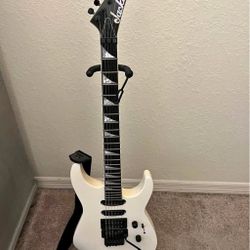 Like NEW! White Jackson Select USA SL1 Electric Guitar w/ Hard Case
