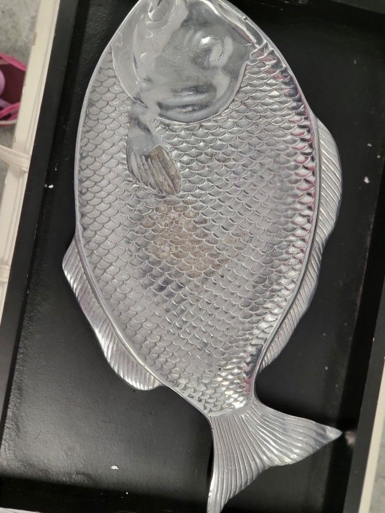 Pewter Fish Platter