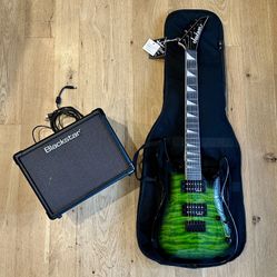 Brand New Jackson Electric Guitar + Amp + Case (can deliver)