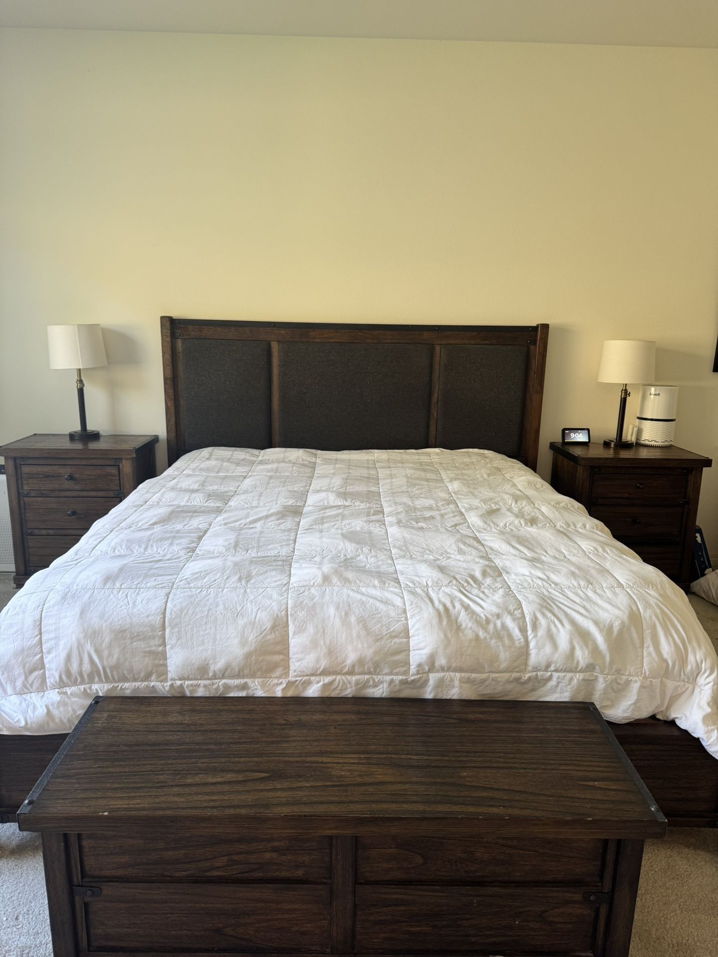 Entire 6 Piece Bedroom Set-cal King