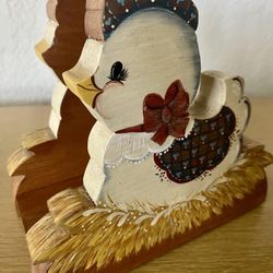Wooden Country Style Napkin Holder 