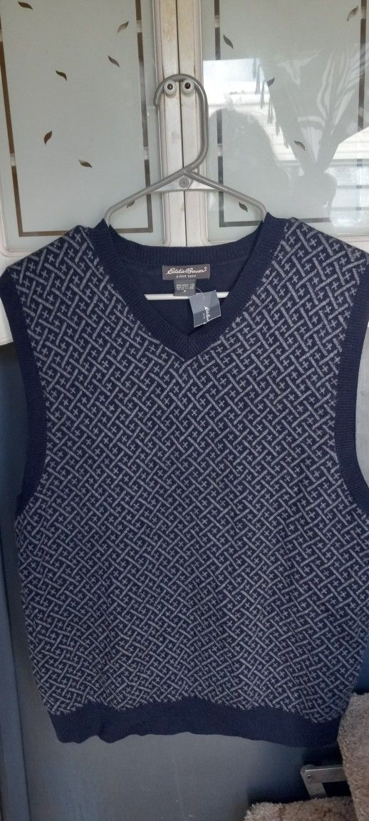 Men's Eddie Bauer Sweater Vest Size M