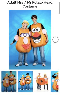 Mr And Mrs. Potato head Costumes