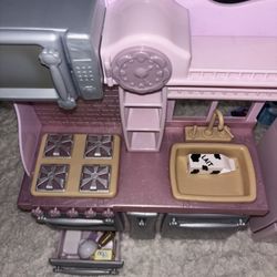 Kitchen Play For Kids With Groceries 