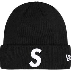 Supreme New Era S Logo Beanie Black FW24