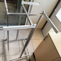 Clothing Rack Four Arm Rolling Adjustable 