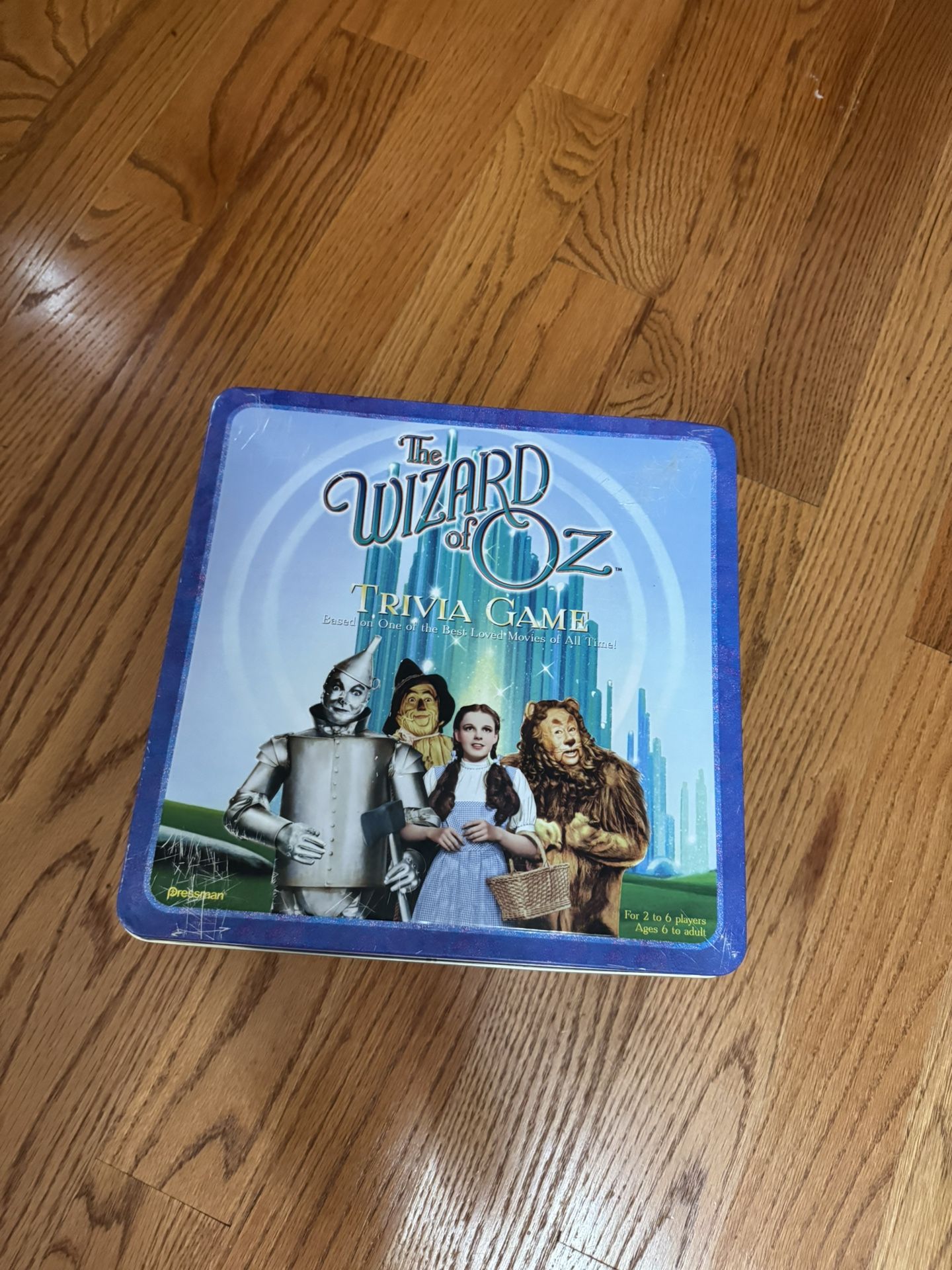 Vintage "The Wizard of Oz" Game in Collectors Tin - 1999 Edition Tin Only